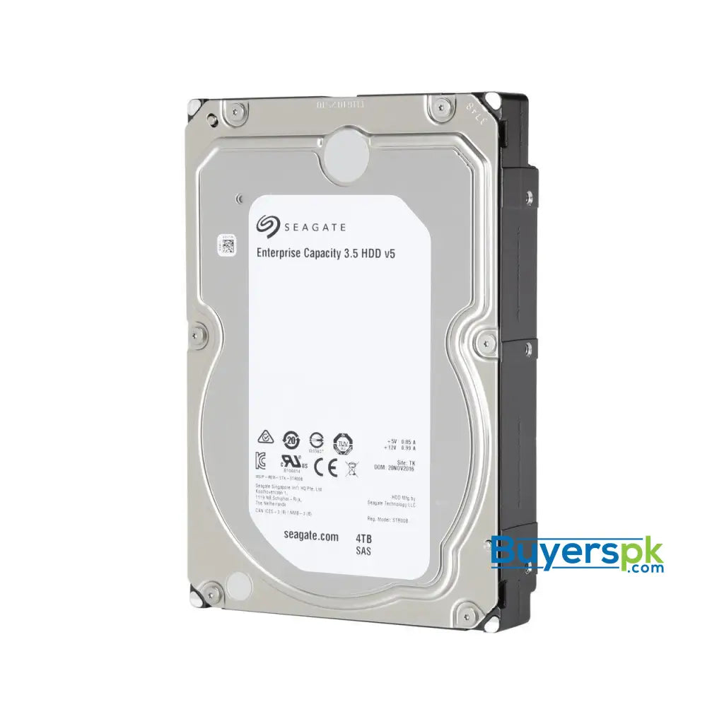 Seagate Enterprise Capacity 3.5 HDD 4TB 7200 RPM 512n SAS 12Gb/s 128MB Cache Internal Hard Drive ST4000NM0025 5 Yrs Warranty - Hard Drive Seagate Enterprise Capacity 3.5 HDD 4TB 7200 RPM 512n SAS 12Gb/s 128MB Cache Internal Hard Drive ST4000NM0025 5 Yrs Warranty - Hard Drive